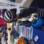 Children at the Lil Teeth Dentistry Halloween booth