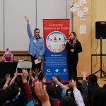 children activities with staff