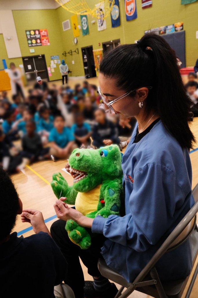 children activities with staff