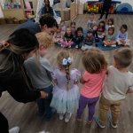 children activities with staff