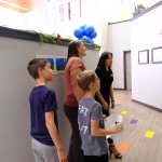 Young children on photo