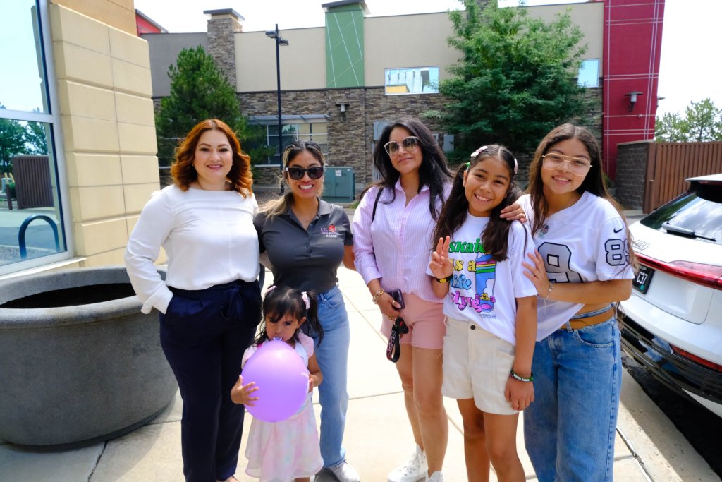 Group of women on photo